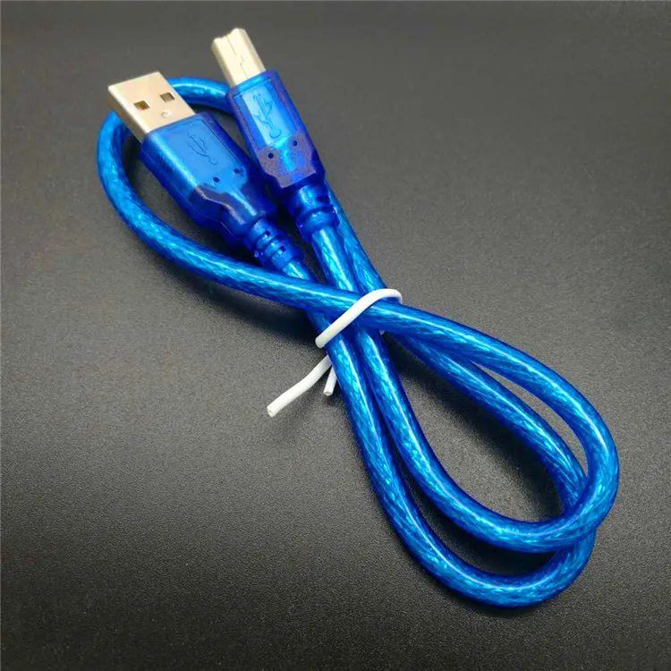 Высокоскоростной USB 2,0 сканер кабель для принтера 0,5 m USB2.0 A-B Мужской кабель для синхронизации цифровых данных для canon epson hp принтера