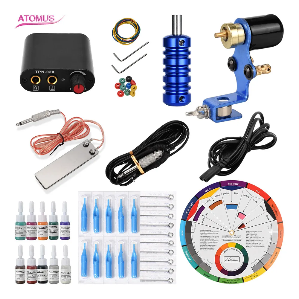 

Tattoo Machine Set Kit Maquina Professional Tatoo Tatuagem Tatto Best De Tatuajes Iniciante Tools Pen Kit De Tatouage Machines
