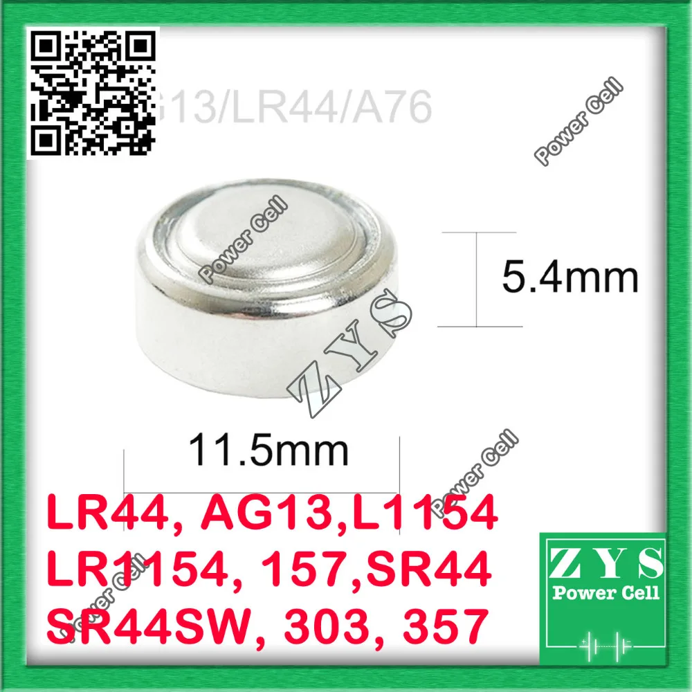 100-unids-pila-de-botón-AG13-baterías-LR44-SR44-A76-RW82-303-357-SR44SW-1-5