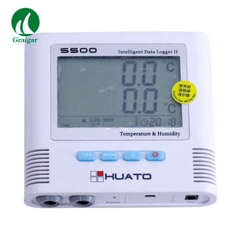 

S500-DT Large LCD display temperature , number of data stored as well as time simultaneously