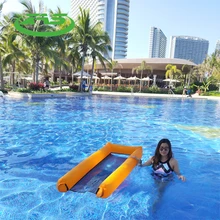Для детей и взрослых 240*70 см воды воздуха кровать одежда заплыва Надувные плавающий поплавок воды гамак бассейн Lounge кровать стул лето