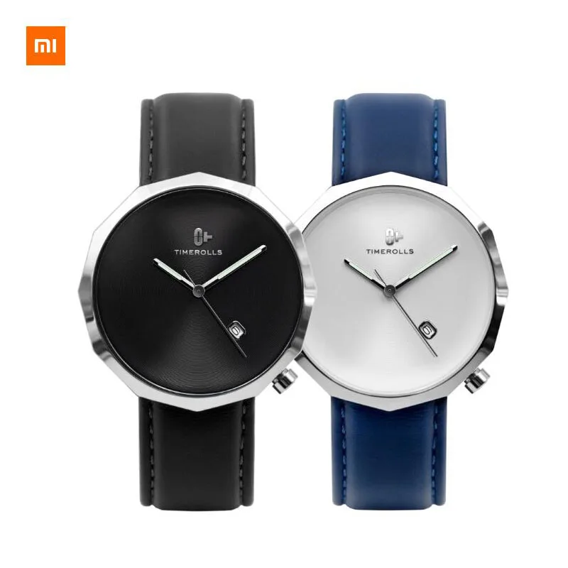 

Xiaomi Youpin NUT series twelve-corner quartz watch TIMEROLLS imported movement, powerful luminous, leather strap