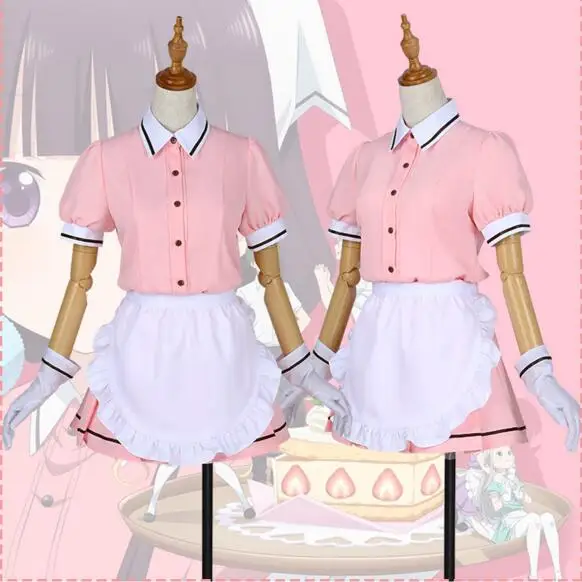  Anime Blend S Cosplay Costume Hinata Kaho/Hideri Kanzaki/Maika Sakuranomiya/Amano Miu/Mafuyu Hoshik