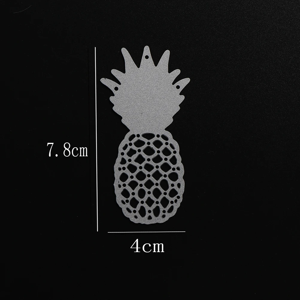 JX-LCLYL 79x40mm Pineapple  DIY knife molding Pineapple knife mold carbon steel Metal Cutting Dies Stencils