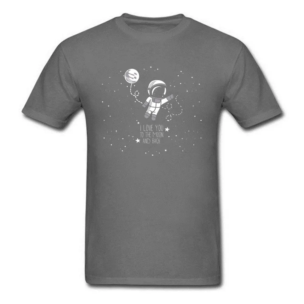 Prevalent Men's T-shirts I-Love-You-To-The-Moon-And-Back190617 Printed On Tops Shirt Autumn 100% Cotton O-Neck Clothing Shirt Short Sleeve I-Love-You-To-The-Moon-And-Back190617 carbon