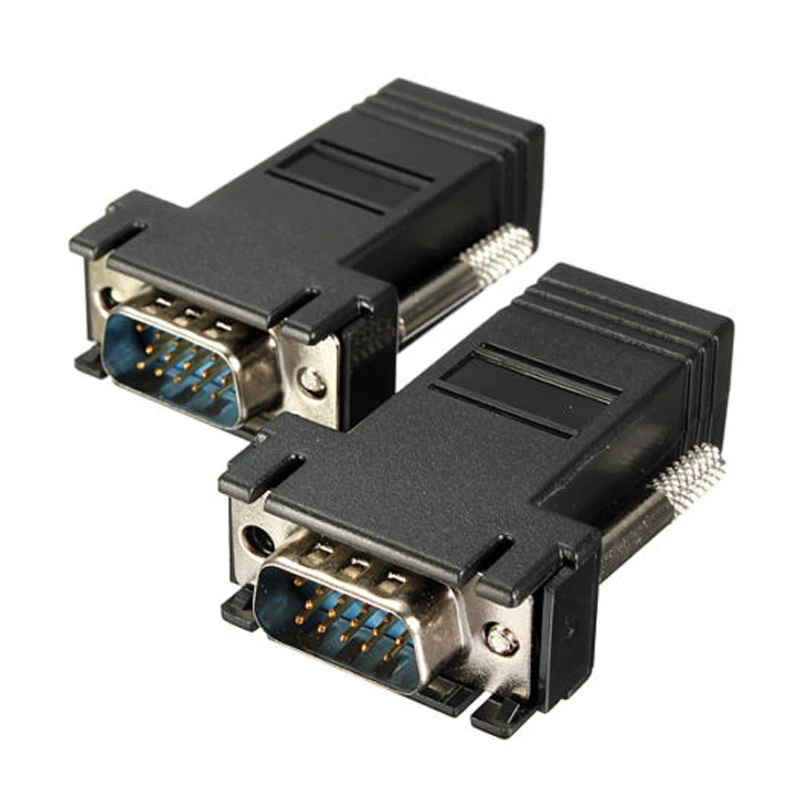 1 шт. адаптер VGA для сетевого кабеля 5 CAT6 RJ45|Кабели VGA| |