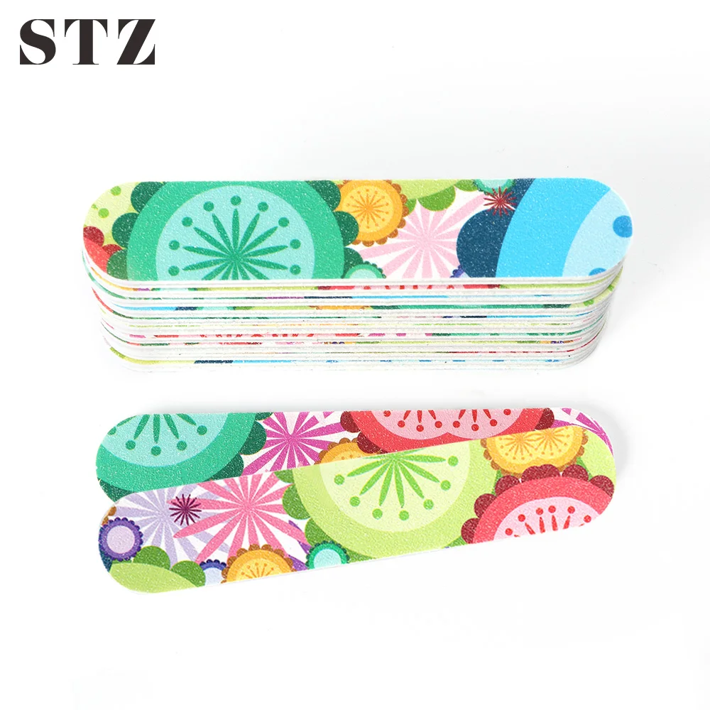 

STZ 10pcs Mini Nail File Sanding UV Gel Polishing Buffer Block Set Manicure Professional Nail Files Accessory Cuticle Tools #845