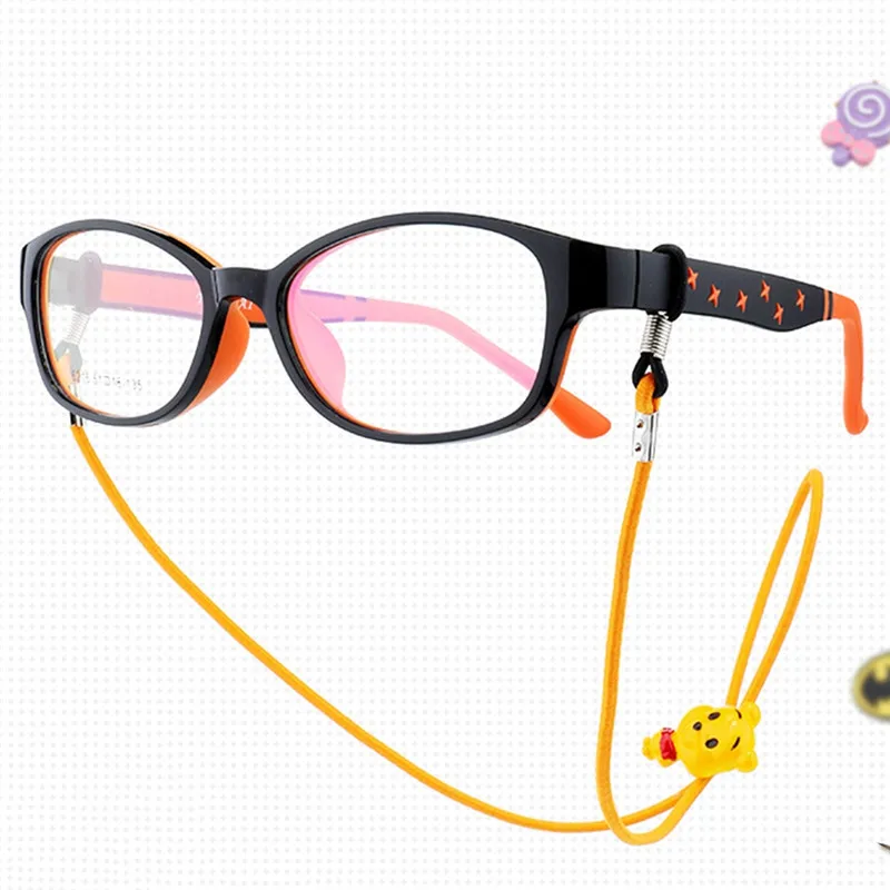 Imixlot Colorful Cartoon Nylon Elastic Glasses Chain Cord Neck Strap Holder Band For Child Eyewear glasses straps glasses chain glasses retainer