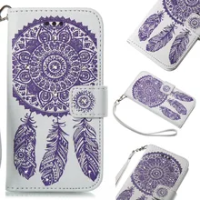 HYYGEDeal Phone Cases Glitter Girls Bling Mandala Flower Wallet ID Card Holder Leather for Samsung Galaxy