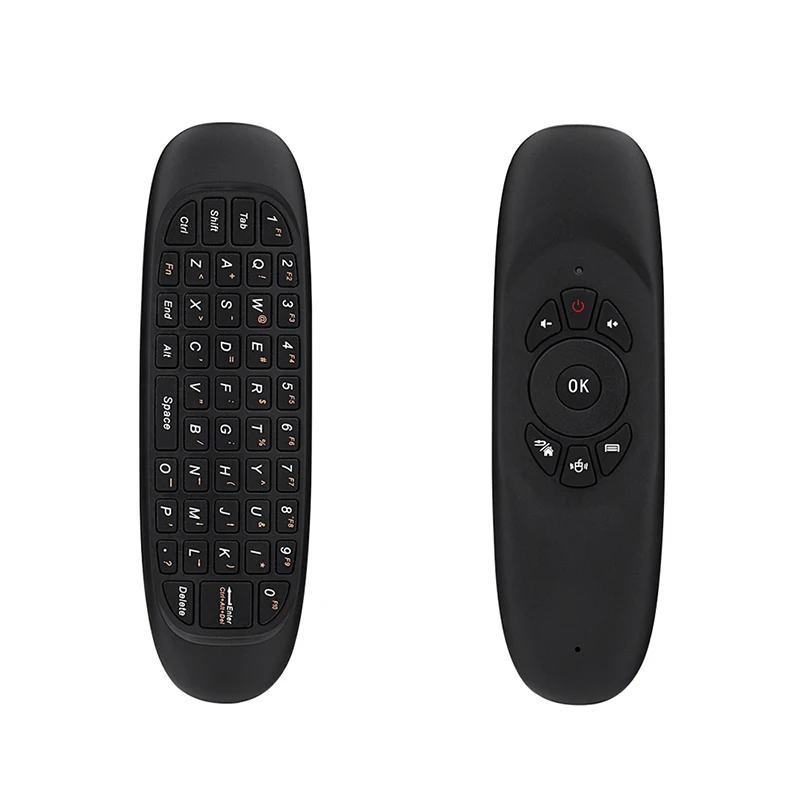 1 pc 2.4G double sided keyboard remote control USB Air Mouse remote