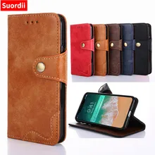 Phone Wallet Cover For Coque Huawei P7 P8 Lite Case 2018 Rivet Design Cases Huawei Ascend G7 C199 G8 D199 G9 Plus Stand Holster