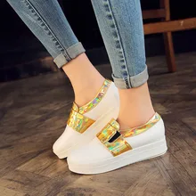 2016 New Spring Fall Fashion Flat font b Women b font Loafers Shoes Platform A Pedal