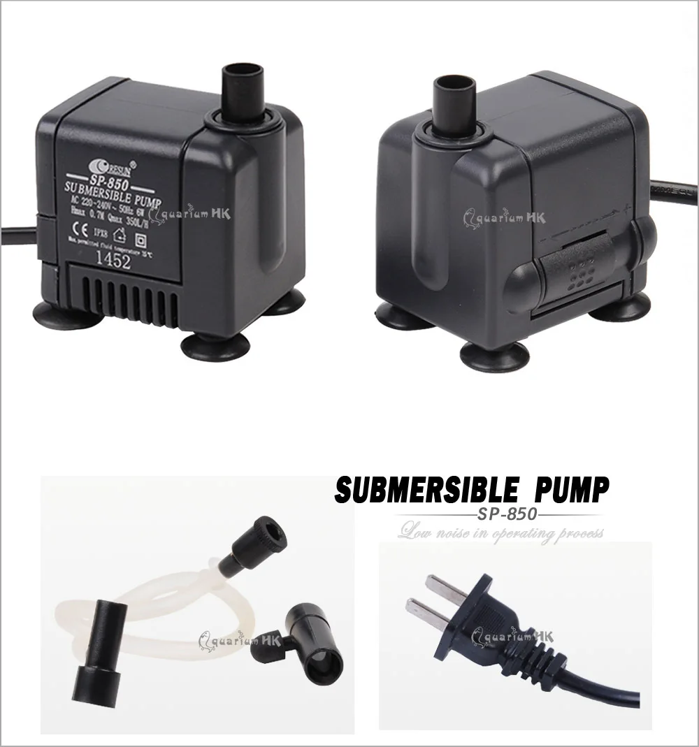 220240v Resun Submersible 6w Aquarium Mini Water Pump 350l/h Sp850