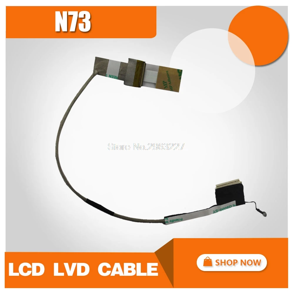 

New original Cable N73 N73J N73S DDONJ2LC100 For Asus Screen line Work Well