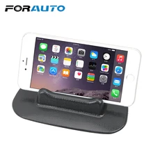 FORAUTO Автомобильный держатель для мобильного телефона, приборная панель, липкий коврик, силиконовый Противоскользящий коврик, gps навигационный кронштейн, автомобильный Стайлинг, настольная подставка