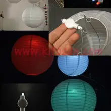 KITOSUN100pcs/упаковка многоразовые Цветочные Декоративные акценты/бумажный фонарь светодиодный свет