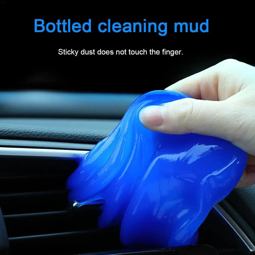 

Car Vents Cleaner Universal Cleaning Gel For Auto Vents Cameras Printers Calculators Multi-Function Magic Dust Removal