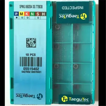 

10pcs SPMG060204-DG TT9030 Drilling Blade Carbide Inserts