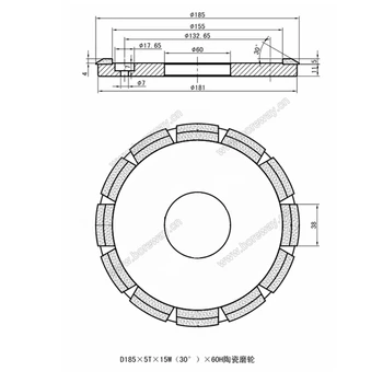 

Supply ceramic grinding wheel