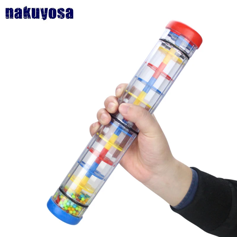 PVC Simulated rain sound Children Toys Percussion Sand Hammer Noise
