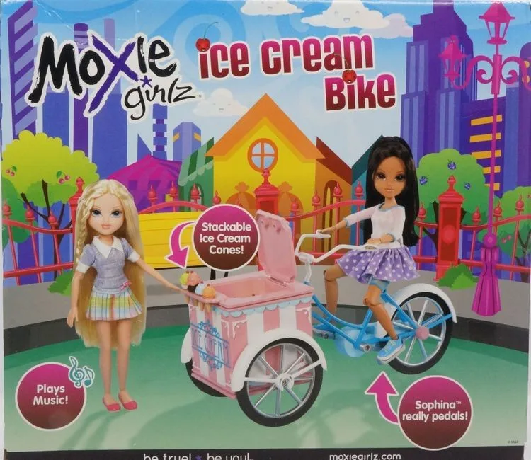 barbie ice cream bike