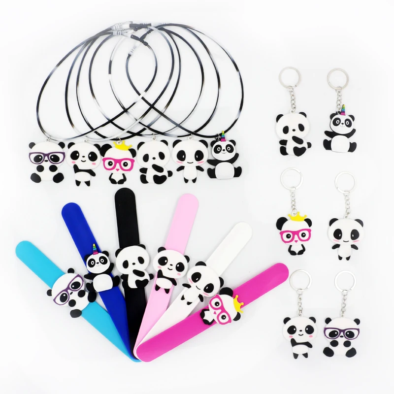 

Omilut Birthday Party Decoration Panda Favors For Kids Panda Birthday Party DIY Decor Baby Shower Boy Supplies Child Ring Bracel