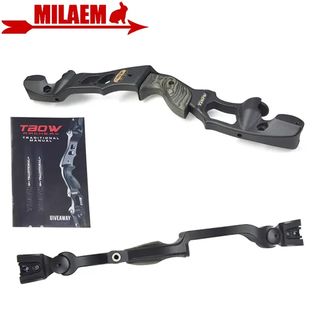 US $105.27 1pc19inch Archery ILF Recurve Bow Riser Right Hand Takedown Bow Handle Outdoor Bow And Arrow Huntin