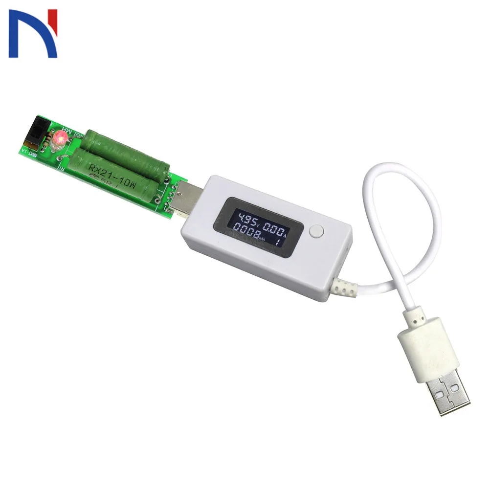 Тестер емкости аккумулятора с Micro USB и ЖК дисплеем|Измерители напряжения| |