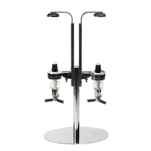 Double Bottle Liquor Dispenser Stand Drink Wine Dispenser Drinkware Set Practical Wine Pourer