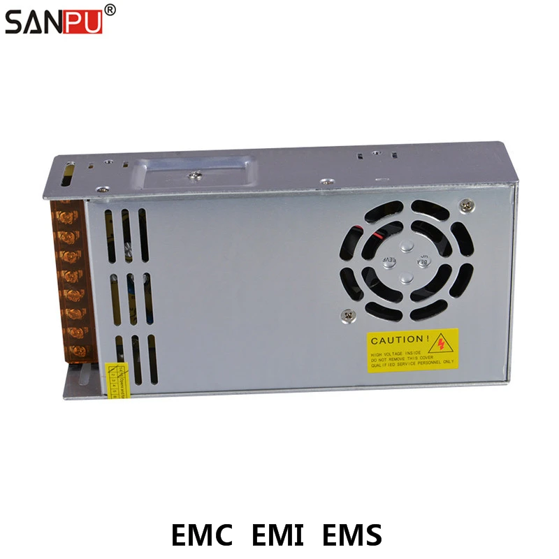 SANPU EMC EMI EMS SMPS 350 Вт импульсный источник питания 12VDC 30A светодиодный драйвер 12 Вольт 220 В-12 в AC-DC преобразователь трансформатора 12В