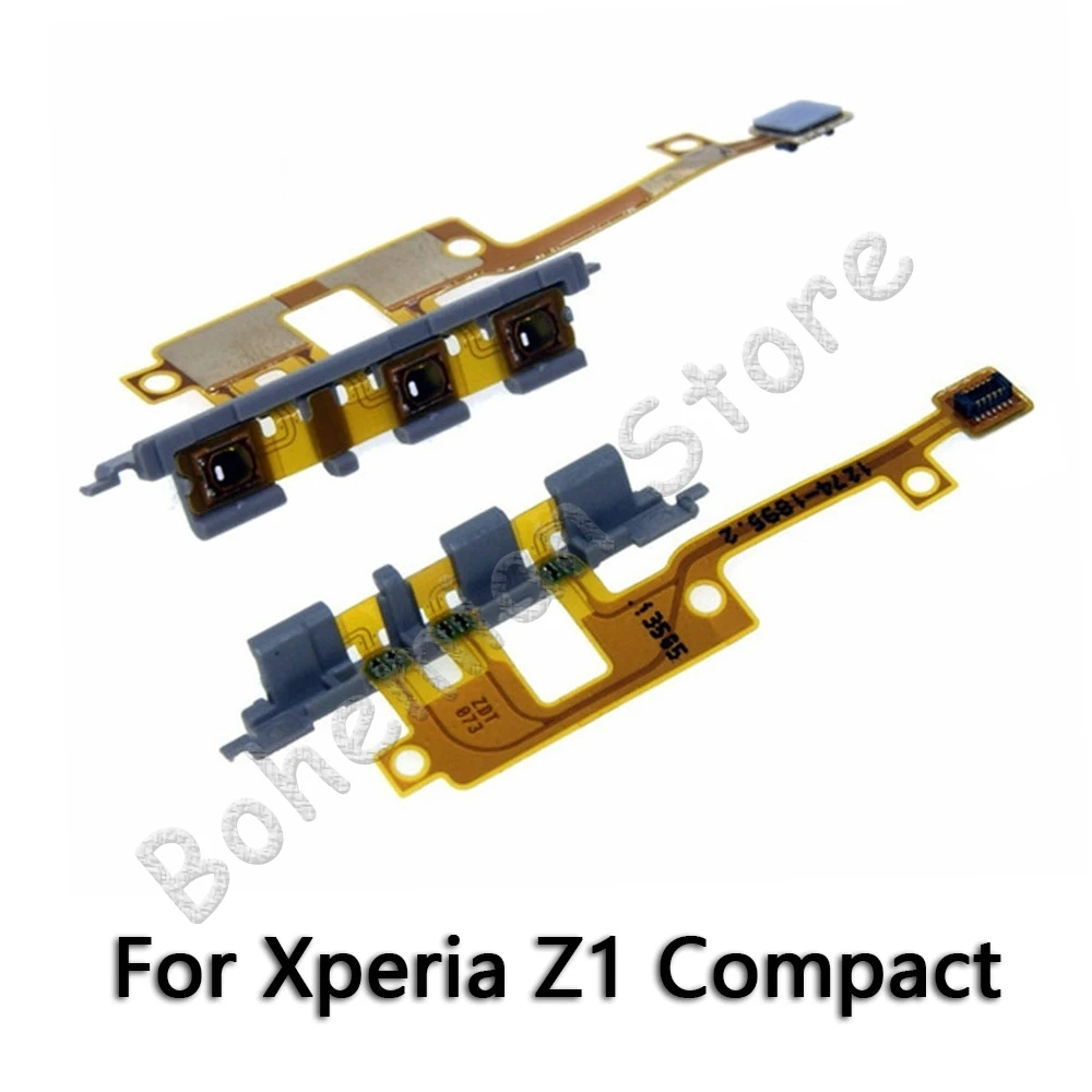 Для sony Xperia Z Z1 Z2 Z3 Z4 Z5 Compact Premium Plus док-станция для зарядки ЖК-Коннектор с боковой клавишей громкости гибкий кабель - Цвет: Z1 Compact