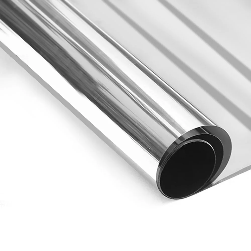 

1M*50CM Solar Reflecting Window Film One Way Mirror Insulation Stickers Solar Reflective Privacy Window Film Glass Sticker