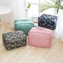 Женская тканевая упаковка, кубический чемодан, женские дорожные сумки, портативный органайзер для багажа, большая емкость, вещевой мешок для одежды