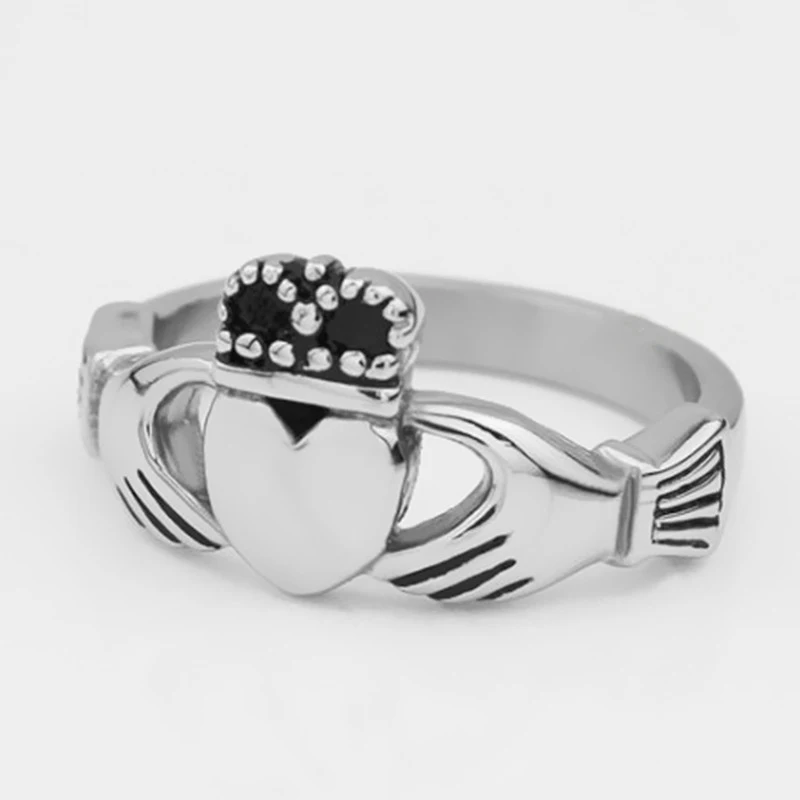 Прямая поставка кольцо Claddagh посеребренные кольца для женщин 17 #20 # можно выбрать