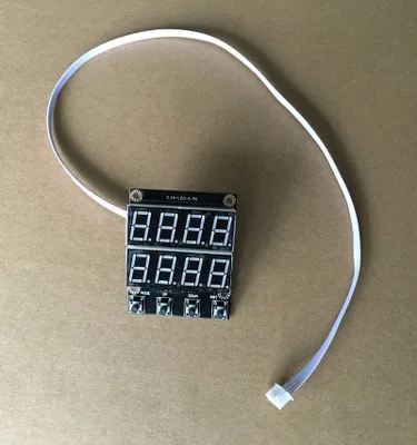 

Double display D0 D2 value PLC industrial control board display and transmission parameter display board need not be programmed