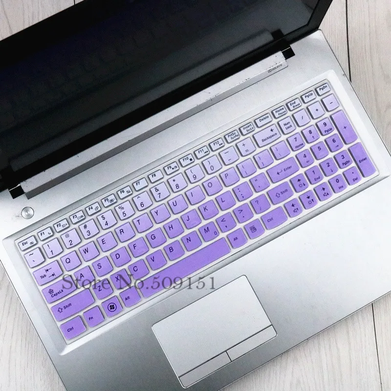 Силиконовая защитная накладка на клавиатуру для Lenovo g50 80 V2000 v4000 Z710 G700 M5400 15 6