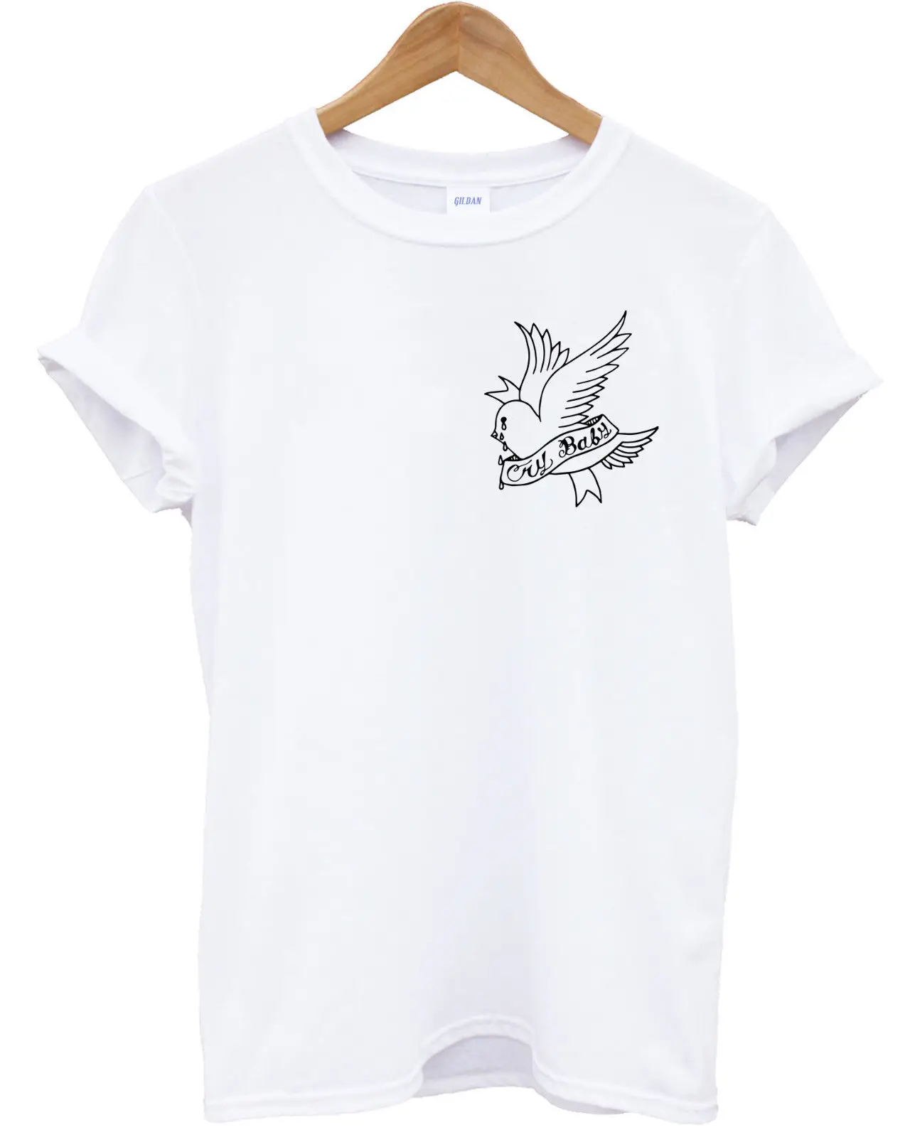 Lil Peep Cry Baby Graphic Hell Boy Music Rapper 1996 2017 T Shirtin T