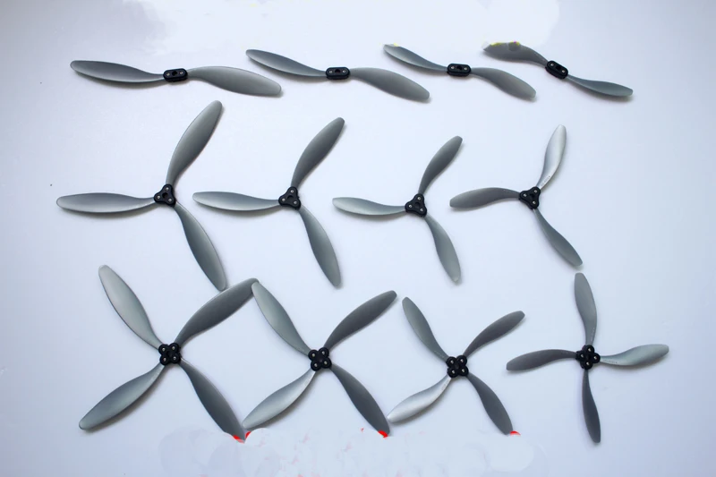 RC Airplane 6050/7060/8060 Replaceable Combined Propeller 2-Blade 3 4 Blades  DIY Combination Props Paddles For Quad Multicopter