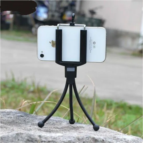 

Brand Mini tripod with Phone Mount Clip camera Stand small Holder suporte para celular For iPhone 4 4s 5 5s 6 plus