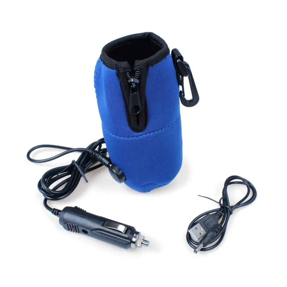Universal Safe Travel Bottle Warmer Heater For Baby Kid in Car With Car Cigarette Lighter Cable  (1)
