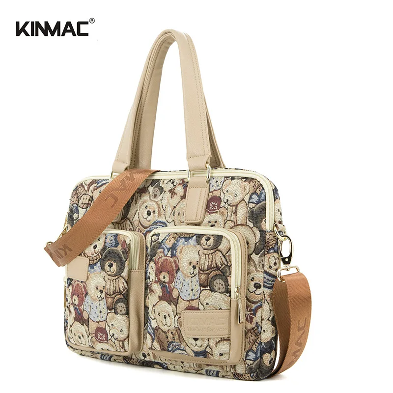 2016 hot sale new Kinmac 14&quot; shoulder computer bag ,canvas laptop bags for women 15.6 ,for apple ...