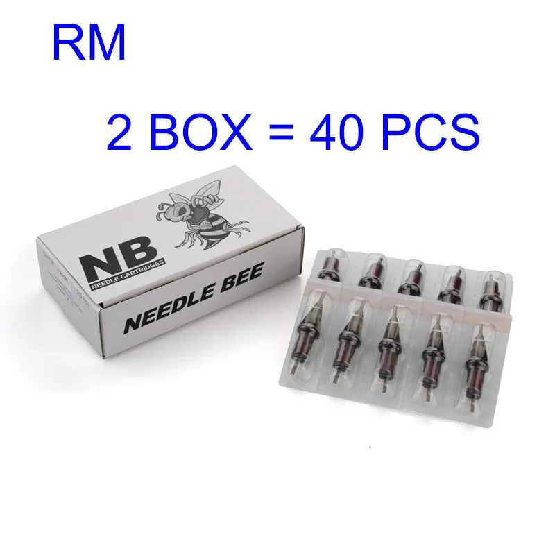 

CDisposable Needle Cartridge RM Curved Magnum Tattoo Needles with membrane 40pcs/lot NB
