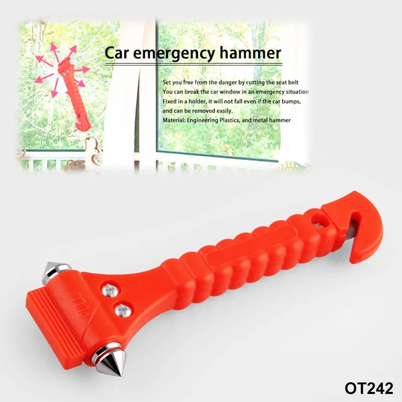 1pcs car escape device, multifunctional car truck glass window breaker