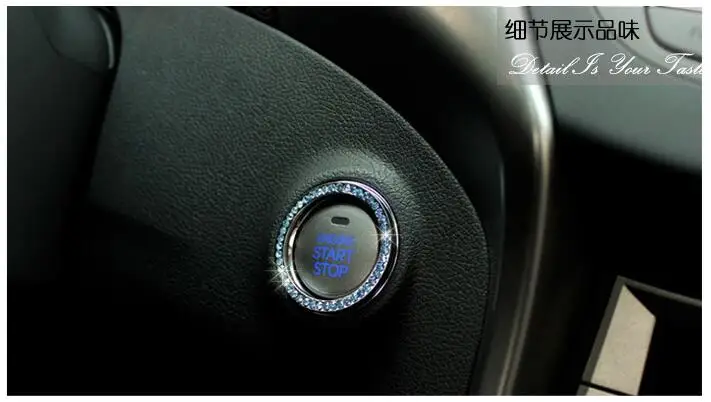 Декоративные наклейки на переключатель зажигания для Acura RDX ILX TLX RLX MDX Opel Antara Hyundai