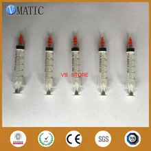 Alta qualidade 5 pcs 10 ml tampa da seringa seringa mão com 5 pcs vermelho 5 conjuntos de um pacote freeshipping