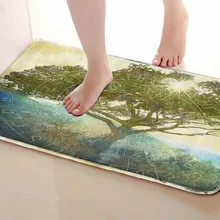 Дерево стиль коврик для ванной комнаты, смешной Противоскользящий коврик для ванной, занавески для душа s аксессуары, соответствующие вашей душевой занавеске