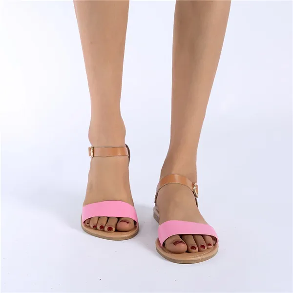 SAGACE/Босоножки; летние женские туфли на плоской подошве в римском стиле; Разноцветные Босоножки с открытым носком; Повседневная обувь; Zapatos De Mujer