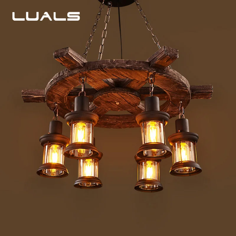 Us 396 0 25 Off Loft Edison Lamp For Bar Ship Wood Retro Pendant Light American Style Suspension Luminaire Restaurant Cafe Art Deco Lighting In Us 396 0 25 Off Loft Edison Lamp For Bar Ship Wood Retro Pendant Light American Style Suspension Luminaire Restaurant Cafe Art Deco Lighting In