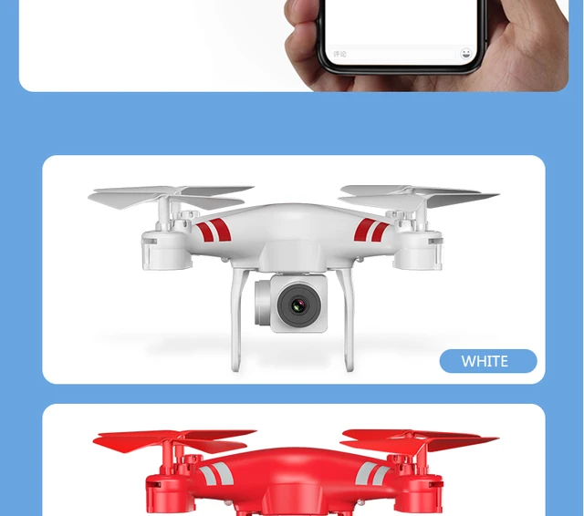 EBOYU KY101S RC Drone 2.4Ghz 20min Flying Time 1080P Wifi