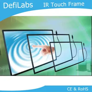 

DefiLabs 10 points 60" Infrared Touch Screen frame, 16:9 format for multi touch table,for touch table, kiosk etc